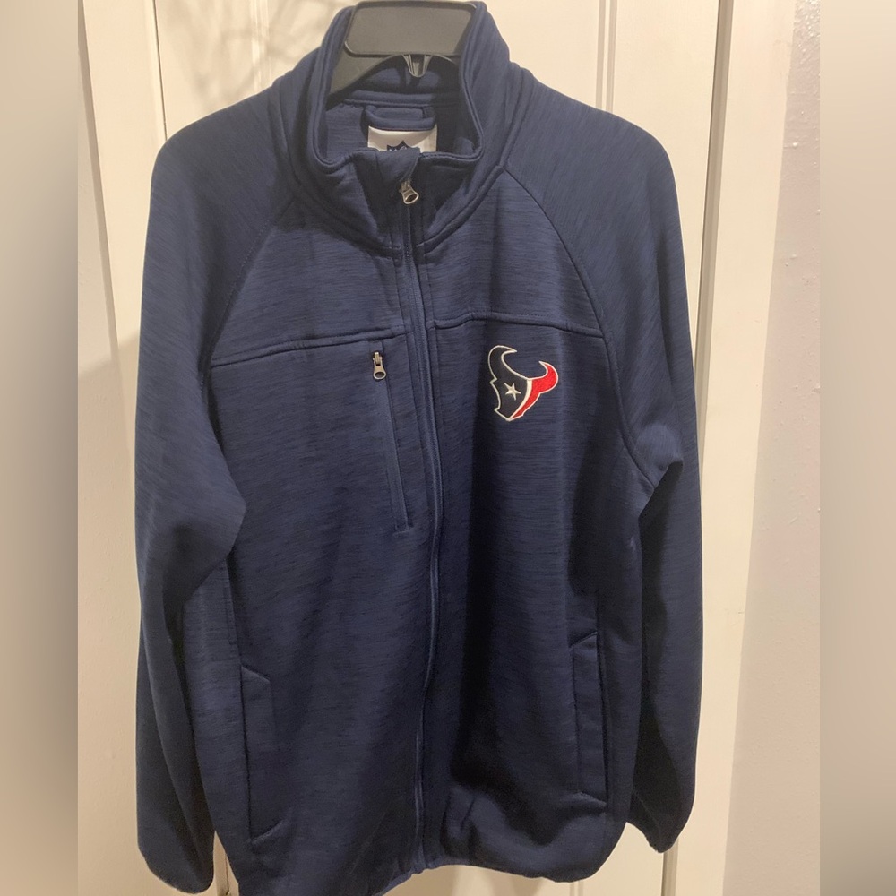 Texans zip up jacket
